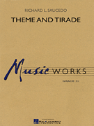 Theme and Tirade Concert Band sheet music cover